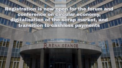 Registration is now open for the forum and conference on circular economy, digitalisation of the scrap market, and transition to cashless payments