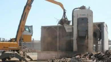 На «Красном Октябре» после ремонта запущены в работу пресс-ножницы Metso Lindemann