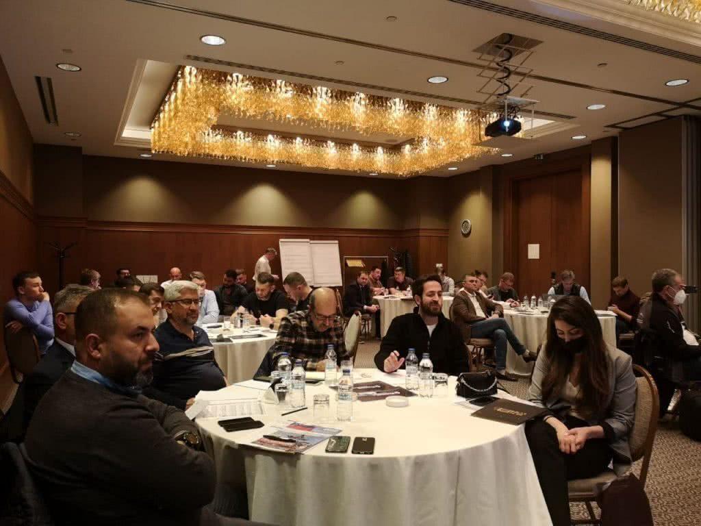 В  рамках делового зарубежного тура, проходившего 20-24 февраля 2022 г. в Турции, состоялась конференция  "Изучение международного опыта авторециклинга, обращения с ломом и отходами производства и потребления"