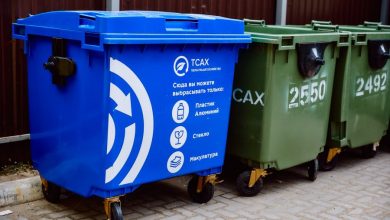 Какие металлические предметы можно выбрасывать в синий контейнер?