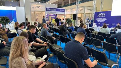 Виктор Ковшевный выступает на выставке CABEX в Москве