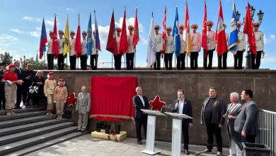 СРО ломозаготовителей поддержала открытие горельефа в память о Параде Победы