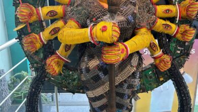 Электронные отходы в Индии.