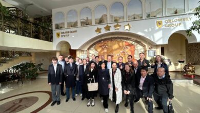 Делегация представителей китайских и российских компаний 23 апреля посетила компании БРОК и Мастер Райт