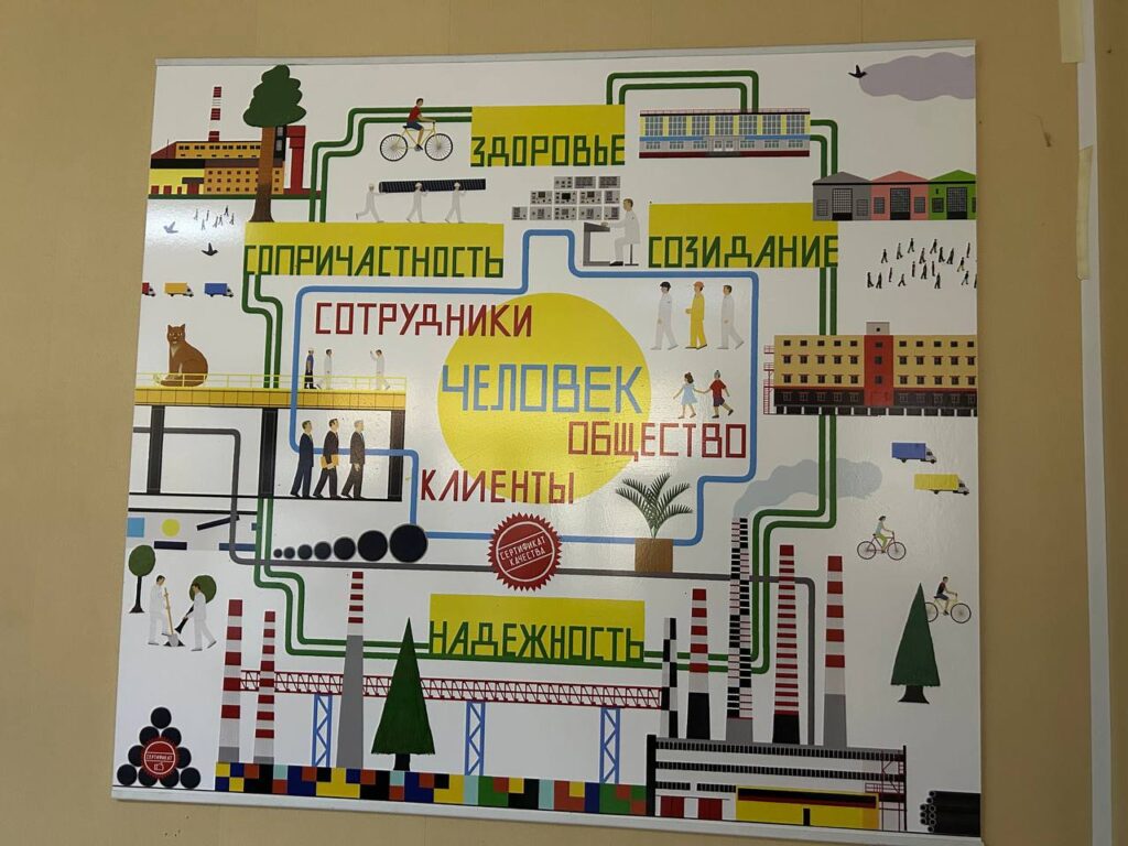 Делегация посещает ООО «МЕТА-Самара»(Транслом Втормет)
