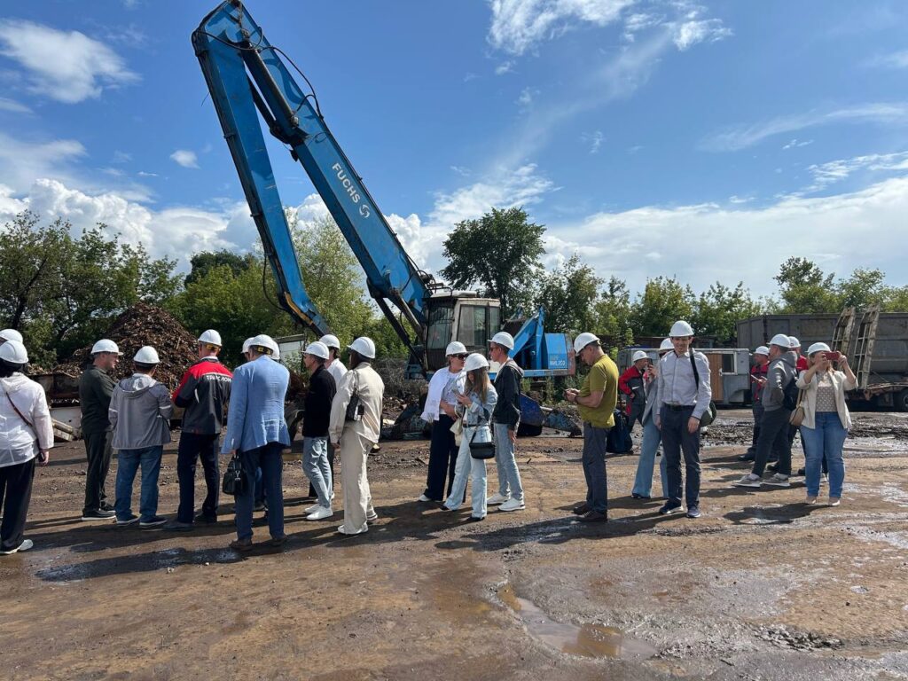 Делегация посещает ООО «МЕТА-Самара»(Транслом Втормет)