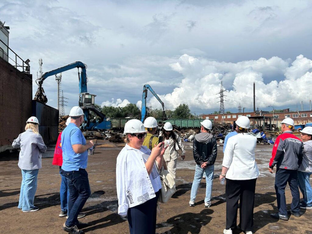 Делегация посещает ООО «МЕТА-Самара»(Транслом Втормет)