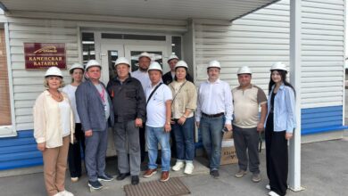 В рамках выставки Иннопром делегация при участии НСРО РУСЛОМ.КОМ и РА Русмет посетила ООО «КамКат»