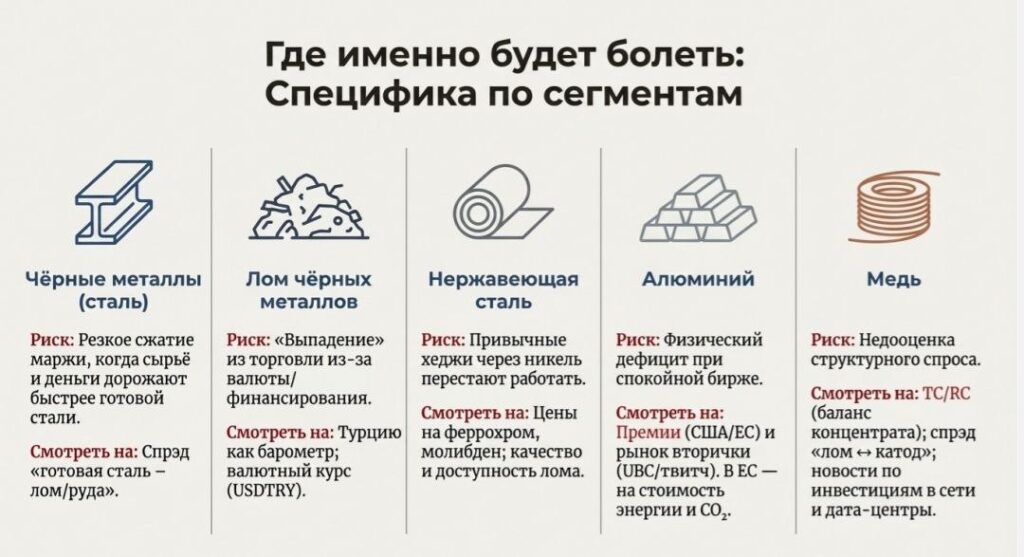 Анализируем риски 2026 в каждом сегменте рынка металлов, рассматриваем рекомендации и кейсы из истории для возможного решения