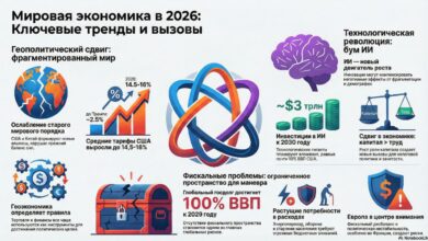 НЕастрологический прогноз мировой экономики в 2026 г. Ключевые тренды и сдвиги