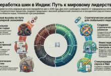 Переработка шин в Индии: Путь к мировому лидерству