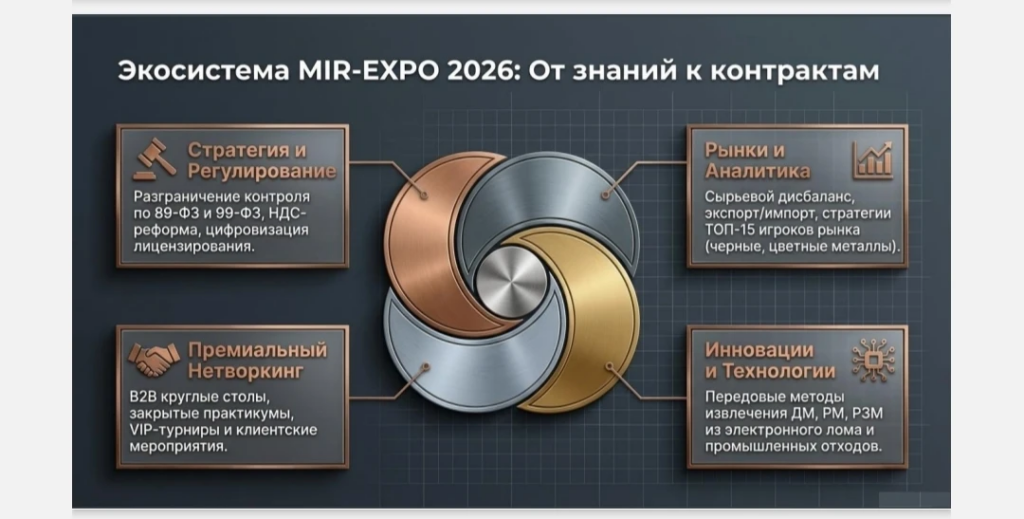 О 21-м форуме "Лом черных и цветных металлов" и выставки MIR-EXPO в карточках