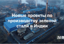 Новые проекты по производству зеленой стали в Индии