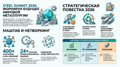 Steel Summit 2026: Будущее сталелитейной промышленности.