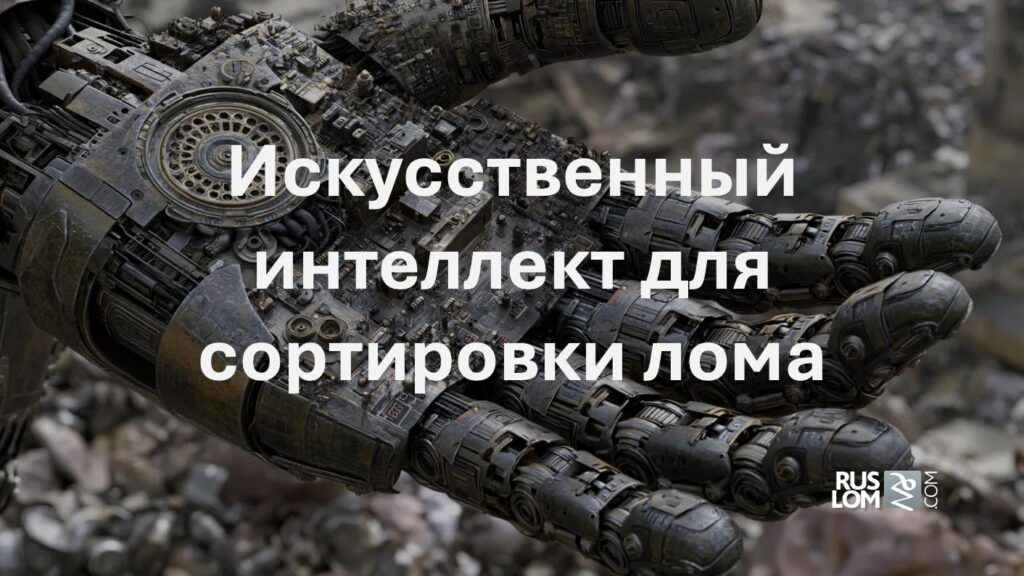 Исскуственный интелект для сортировки лома